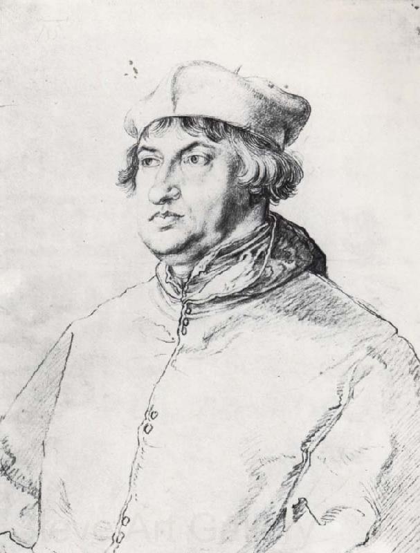 Albrecht Durer Cardinal Albrecht of Bran-Denburg